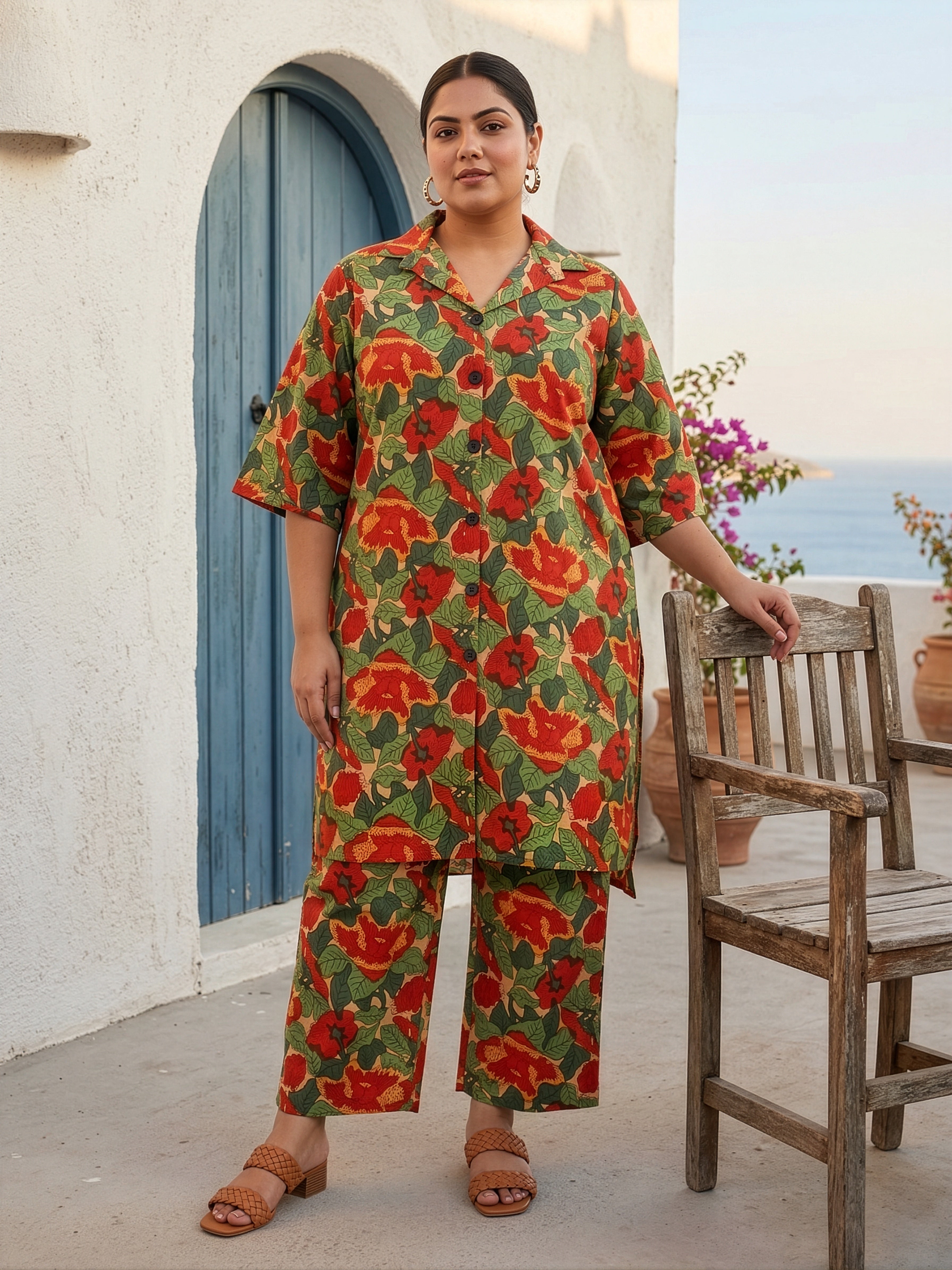 Tropical Forest Floral Co-ord Set