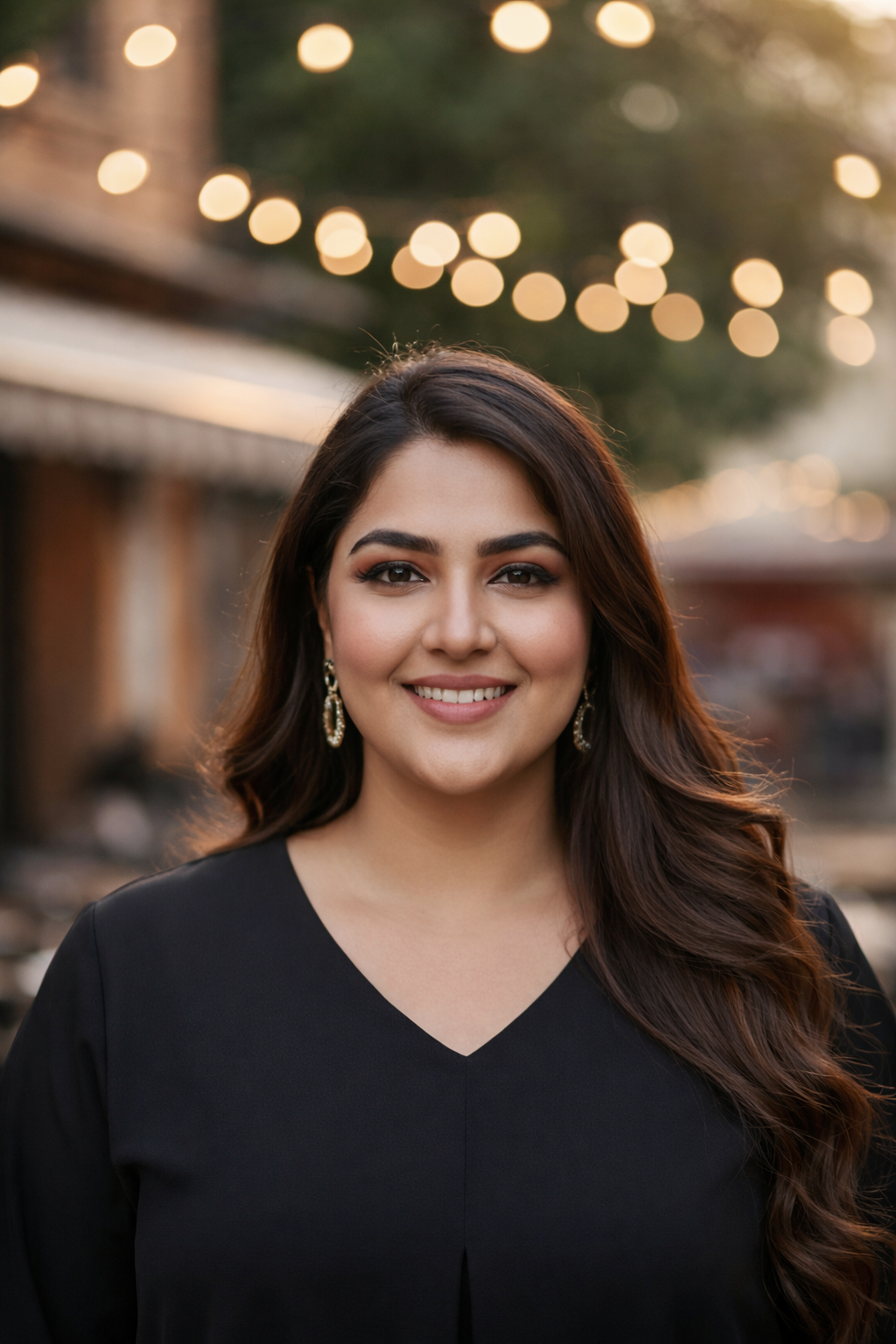 Pitch Black Short Linen Dress