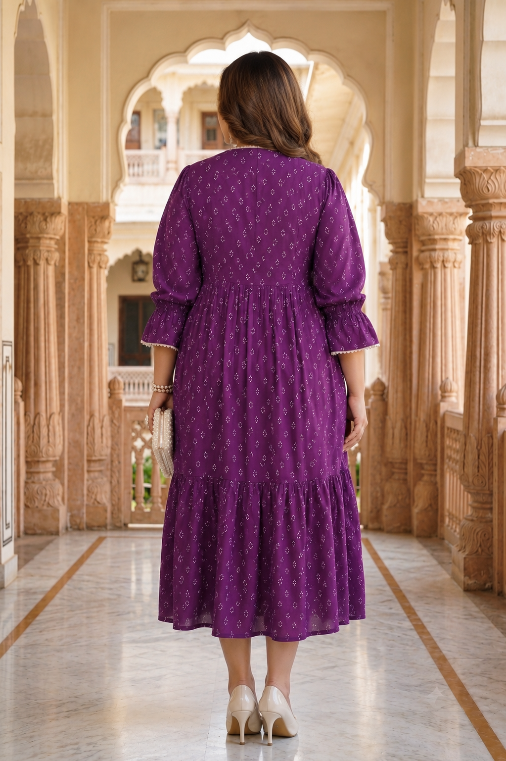 Purple Glamour Dress