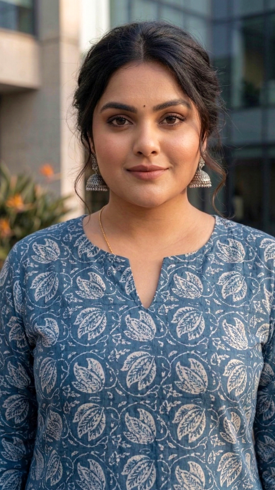 Plus Size Printed Cotton Co-Ord Set for Women – Stylish Cool Co-Ord Set