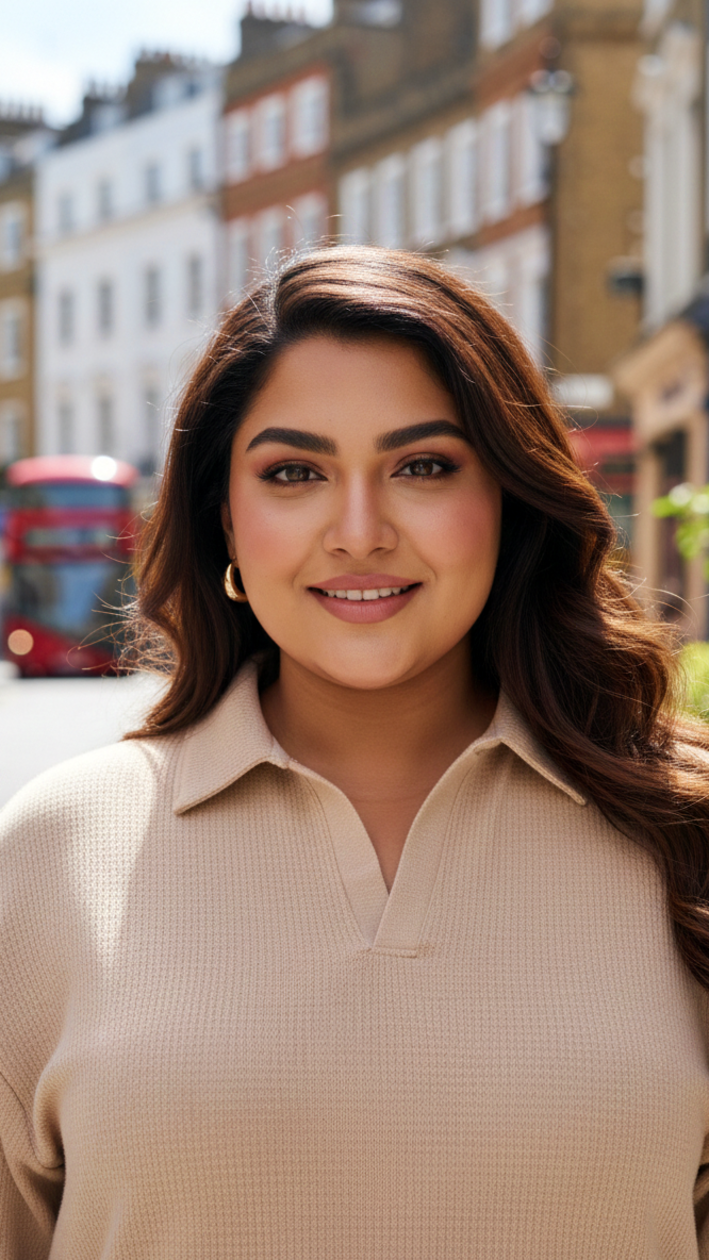 Plus Size Mini Waffle Co-Ord Set for Women