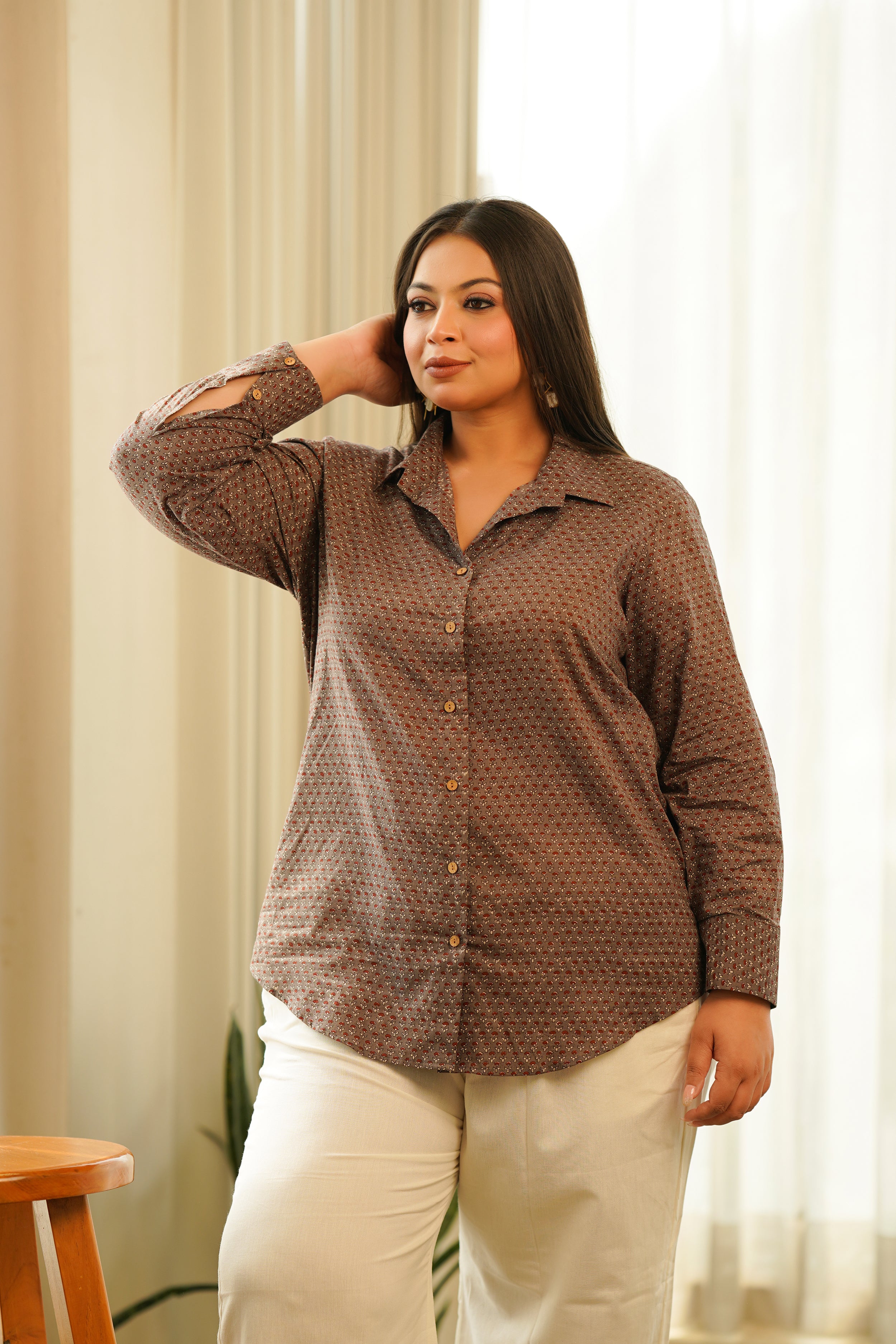 Taupe Booti Shirt