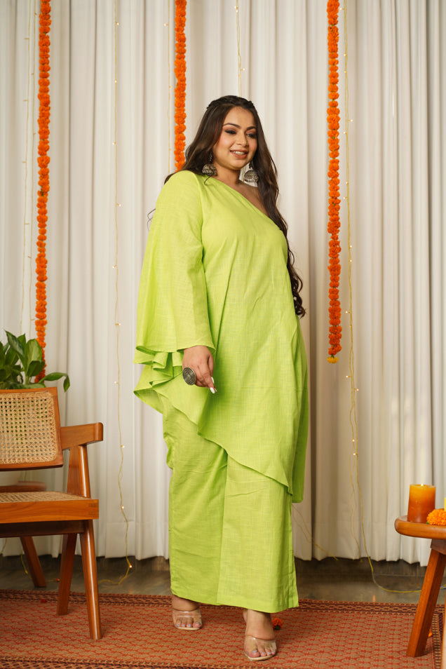 Lime Gaga Co-ord Set