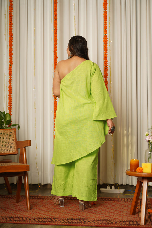 Lime Gaga Co-ord Set