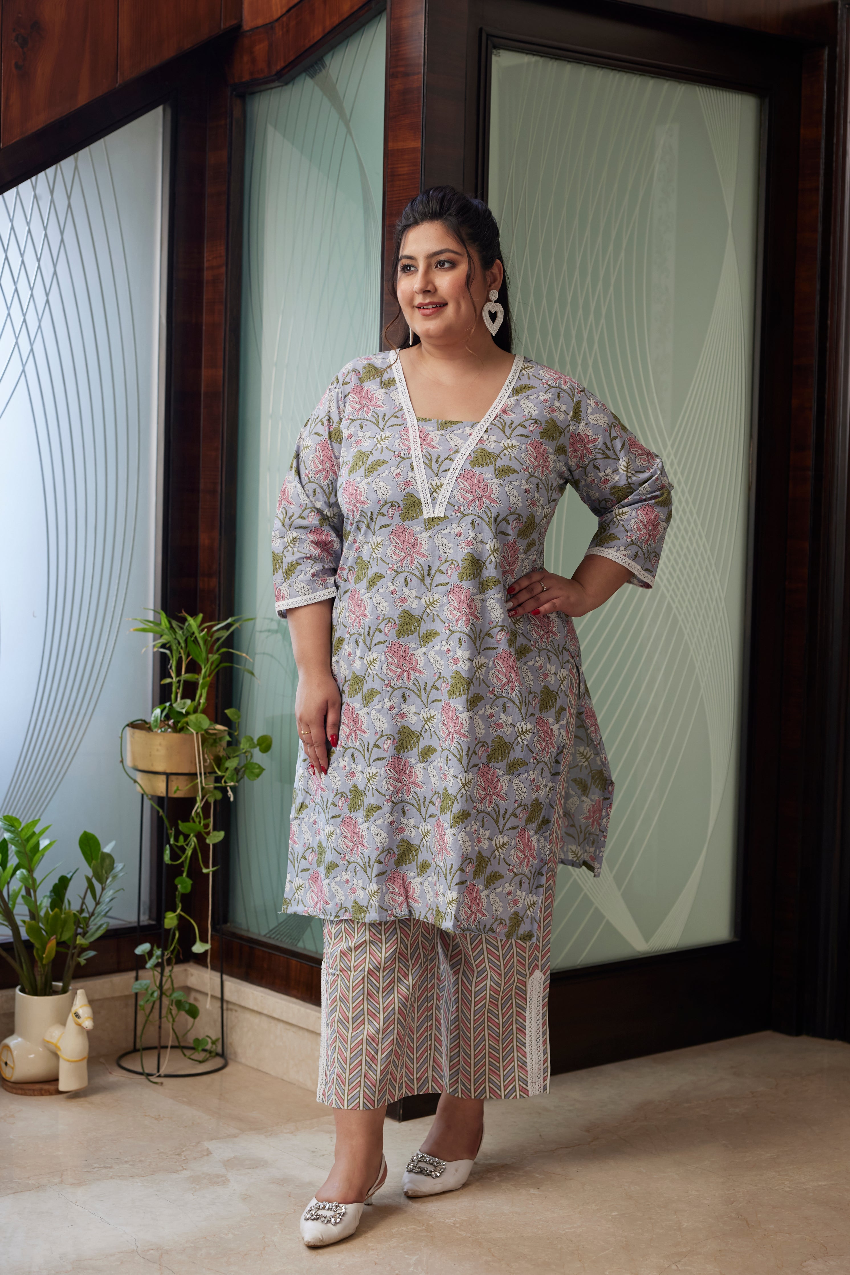 TROPICAL BLUE CO-ORD SET