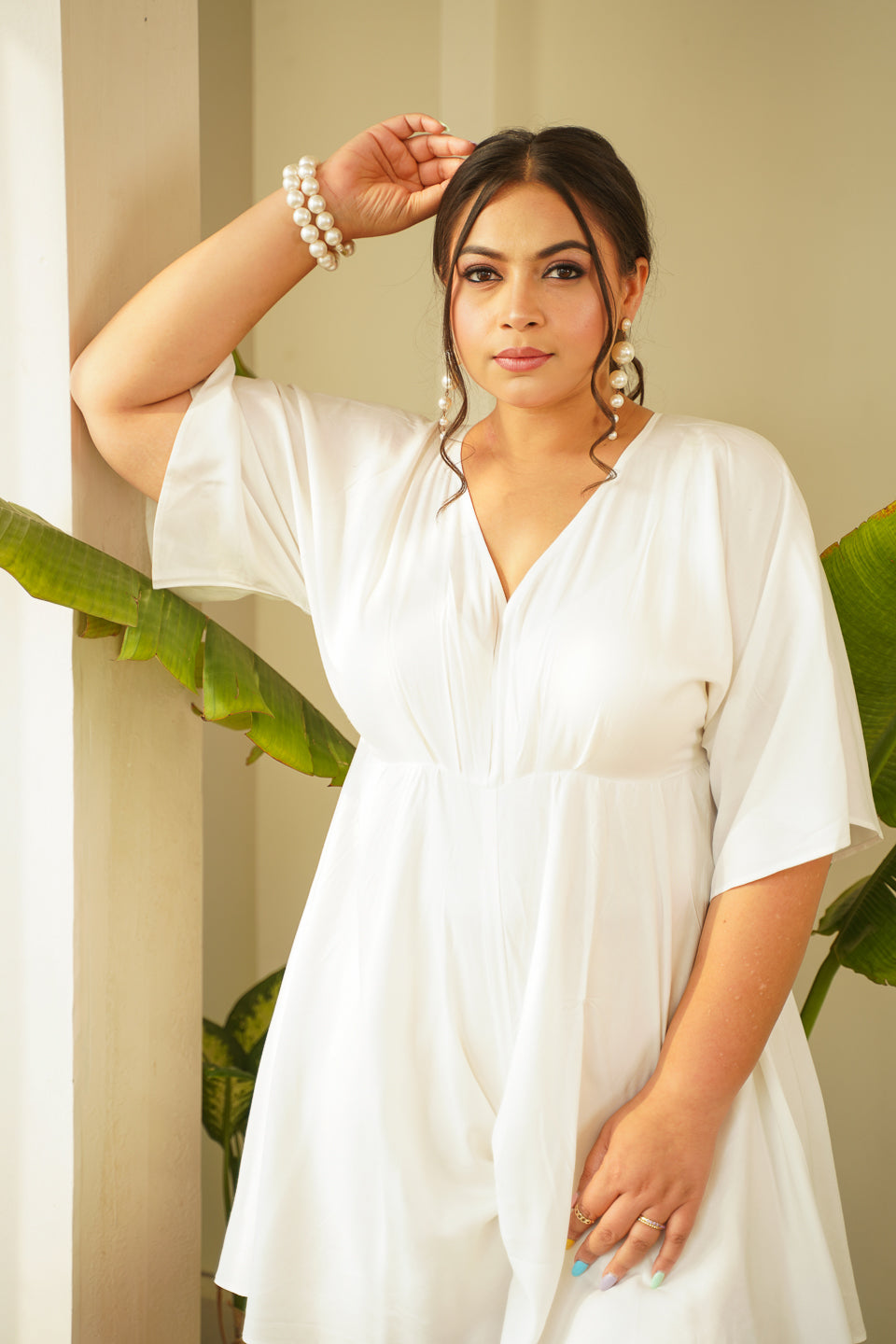 Winston White Romper Dress