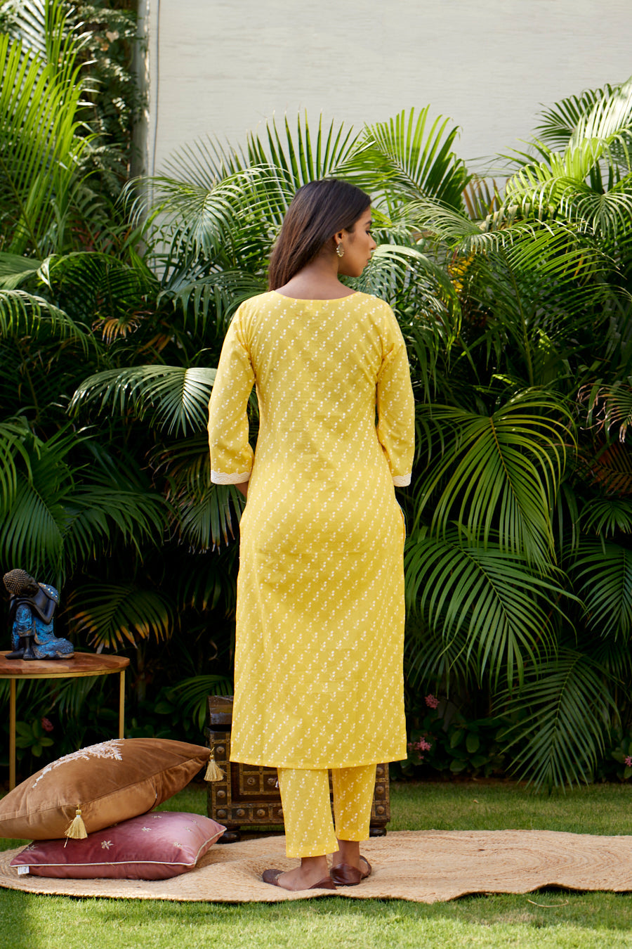 Yellow Co-ord Kurta Set