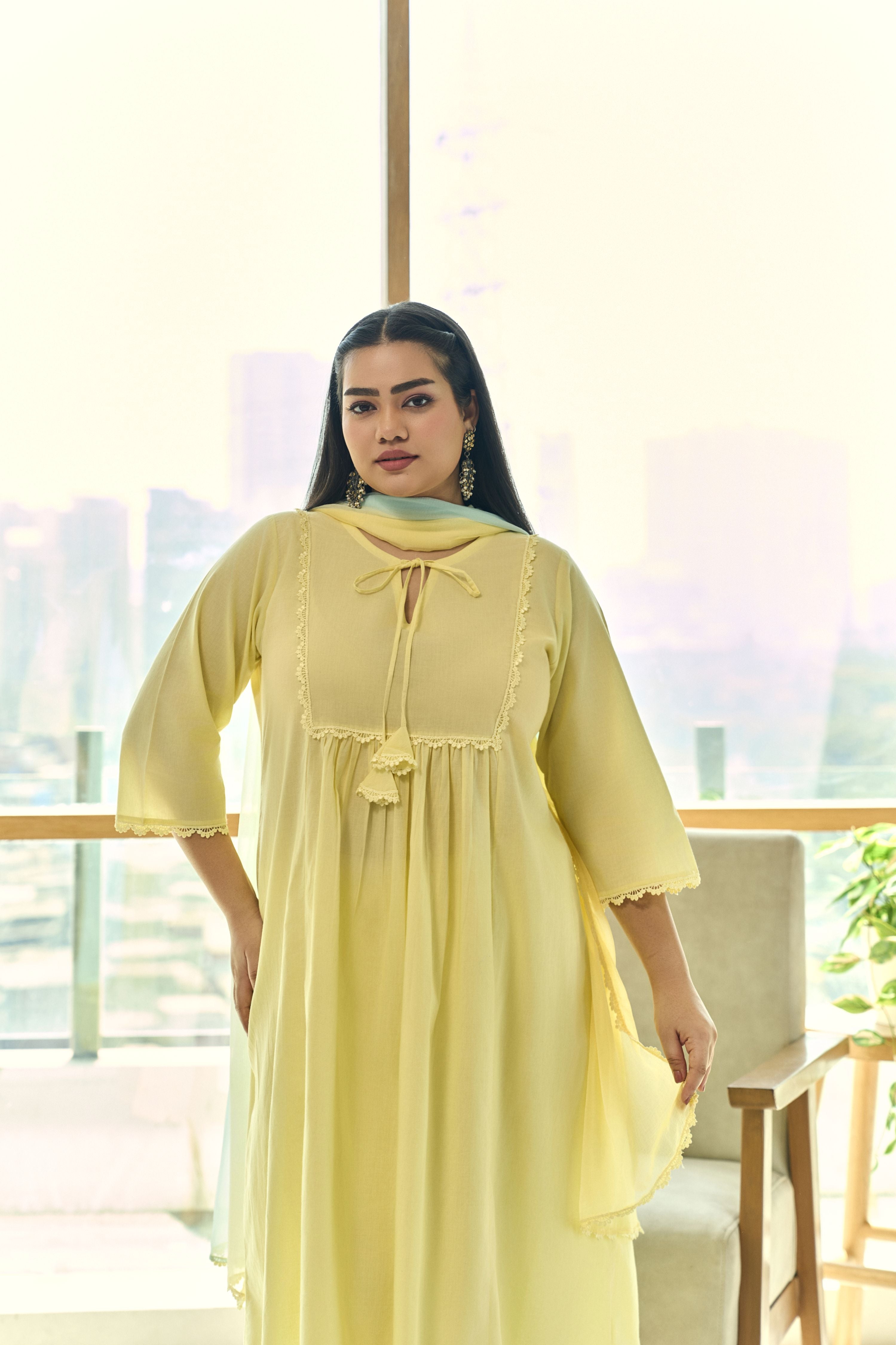 Celebrate Holi in Comfort: Breezy Plus Size Outfits for All-Day Fun