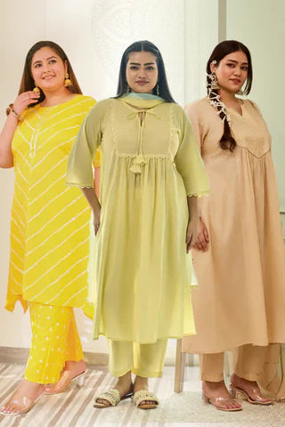 Plus-Size Ganesh Chaturthi Dresses: Comfort Meets Culture with Nangalia Ruchira