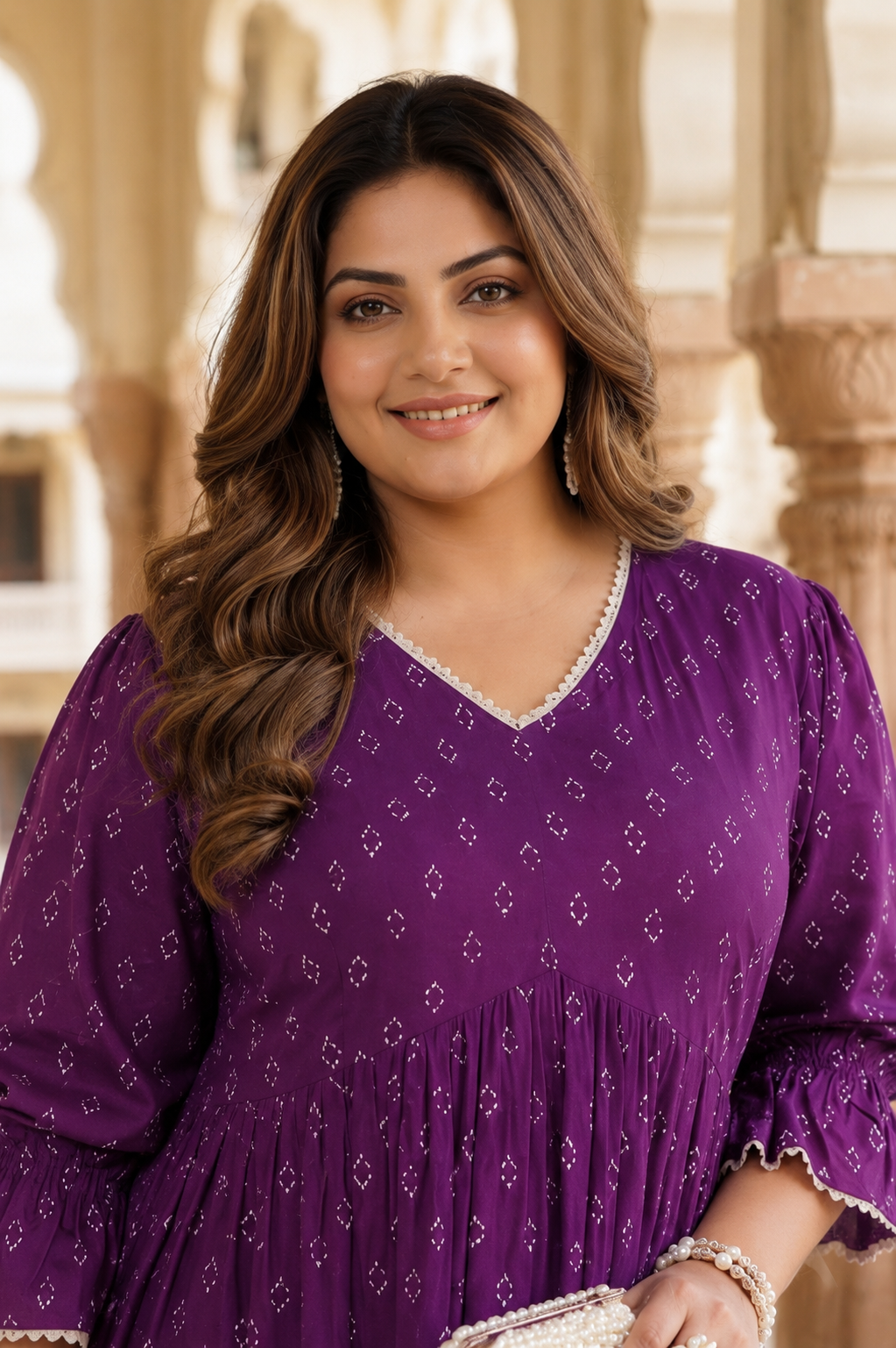 Purple Glamour Dress