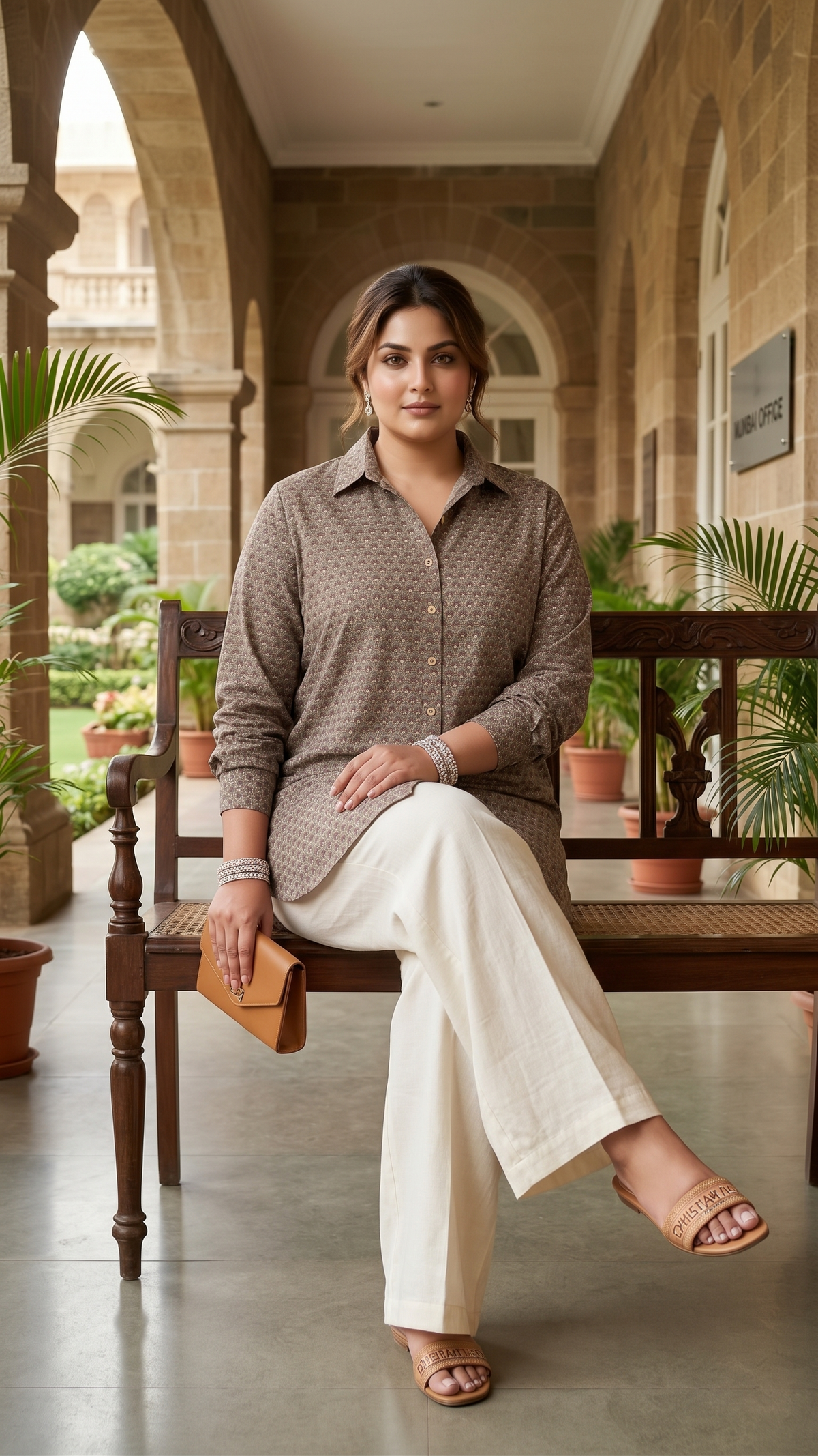 Taupe Booti Shirt