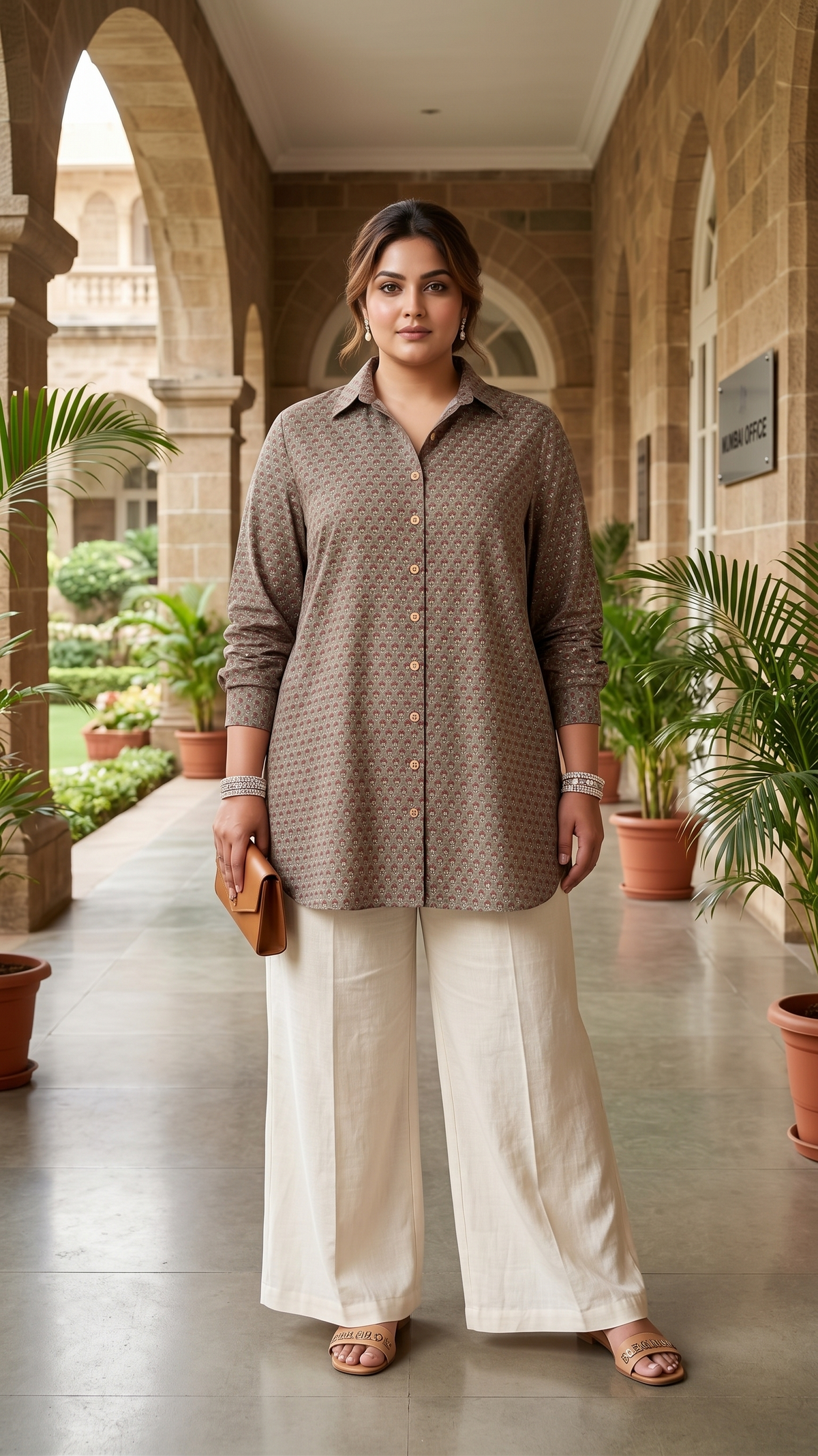 Taupe Booti Shirt