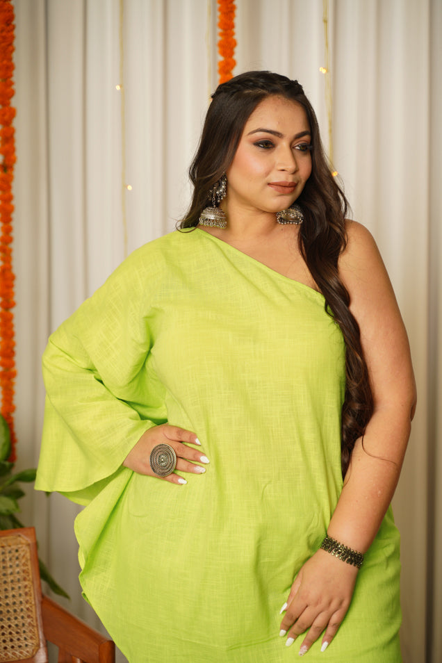 Lime Gaga Co-ord Set