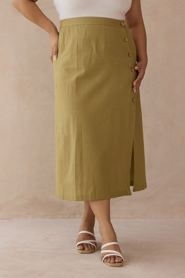 Lilian Skirt in Olive