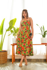Tropical Tube Dress - Regular Size